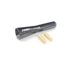 68mm Sharan Style Billet Aluminum Black Antenna 