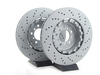 Zimmermann Zimmermann Front Cross Drilled Brake Rotor Pair - 360x30 - E9x M3, E82 1 M 34112283802KT View 2