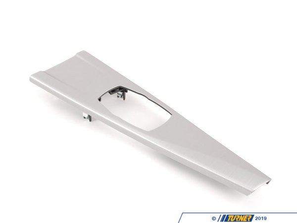 Genuine BMW Genuine BMW Trim Panel - brushed aluminum - F30 F31 F34 F32 F36 51169232087