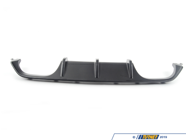  F80 M3 F82 F83 M4 Mパフォーマンスカーボンディフューザ 51192350697 - Genuine BMW M Performance Carbon Fiber Rear Diffuser