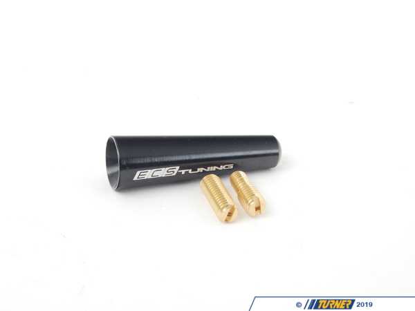 ECS 50mm Billet Aluminum Antenna - Black 001757ECS01B-01