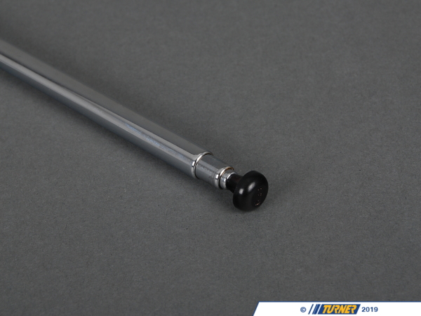 Hirschmann Antenna Mast With Black Tip - E30 E28 E24 E23 - (NO LONGER AVAILABLE) 65221466360