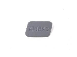 SRS Airbag Door Emblem - Grey - Right - E36, Z3