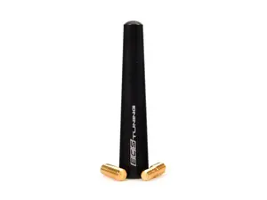 MINI F5X 76mm Billet Aluminum Antenna - Black