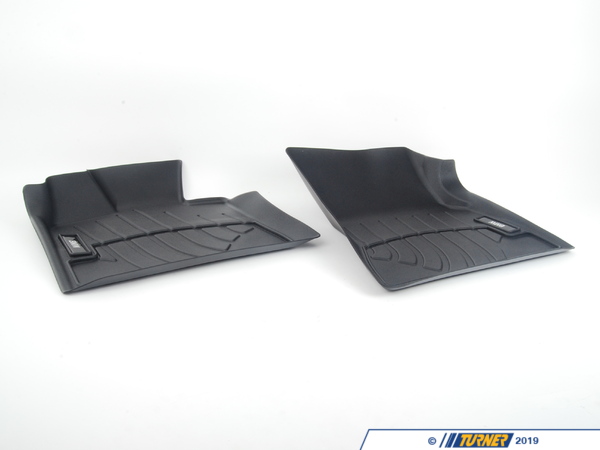 Genuine BMW Genuine BMW Front All-Weather Floor Liners - Black - F15 82112285514
