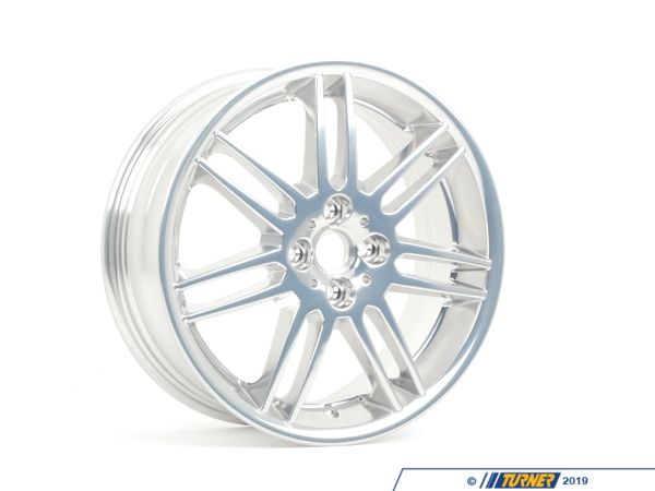 Genuine MINI Genuine MINI Light Alloy Rim Polished 7Jx17 Et:48 - 36116778427 36116778427
