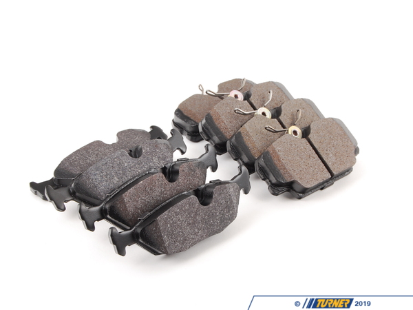 Hawk Front And Rear Brake Pad Kit - Hawk Ceramic HB195Z.640KT1