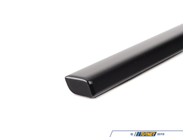 Genuine BMW Genuine BMW Waist Rail Trim Strip, Ext. - 51222427418 - Gloss Black 51222427418