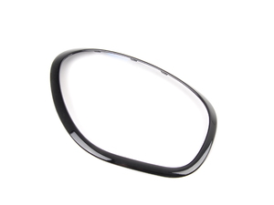 Genuine MINI Headlight Trim Ring Black Line - Right