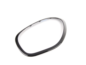 Genuine MINI Headlight Trim Ring Black Line - Left