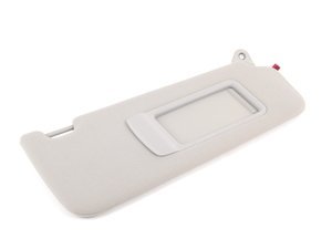 Genuine BMW Sun Visor, Fabric With Mirro - 51166981698 - Grau