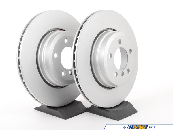 Meyle Meyle Rear Brake Rotors - Pair (345x24) - BMW E65 E66 750i/Li 760i/Li 34216765889KT