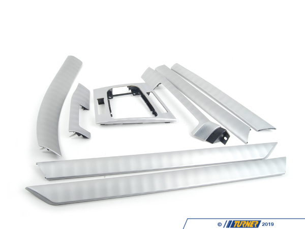 Genuine BMW Aluminum Interior Trim Kit 51167052062