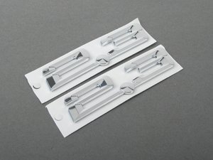 Genuine BMW Emblem - 2.3- - 51148412856