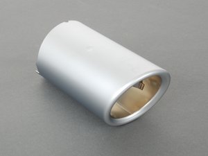 Genuine BMW Flat Chrome Exhaust Tip - E82 E88 128i