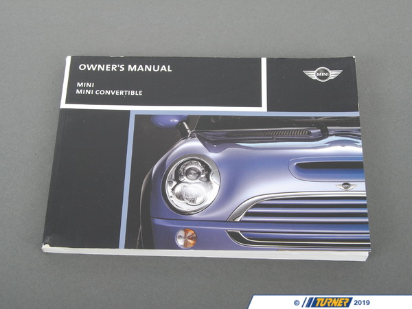 Genuine MINI Genuine MINI Owner's Manual For R52 - 01410014845 01410014845