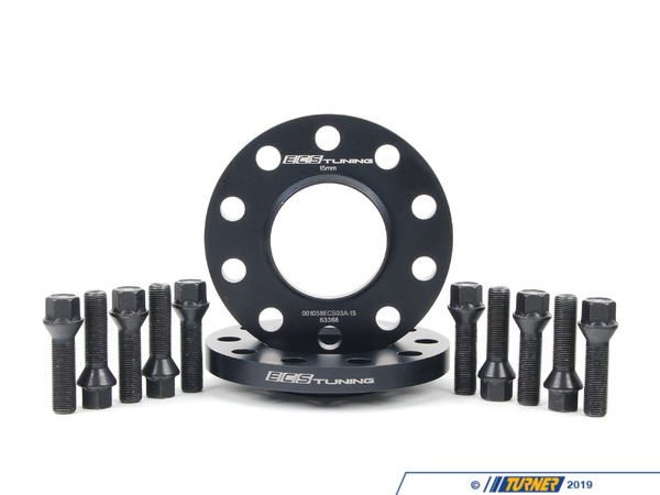 ECS ECS Tuning Rear Wheel Spacer & Bolt Kit - 15mm - 72.5mm CB ECS#255KTWB2