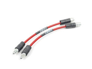 ECS Tuning Exact-Fit Stainless Steel Brake Lines (Rear) - F25 F26