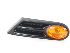 Genuine MINI Side Turn Signal & Grille - Amber - Left