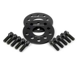 ECS Wheel Spacer & Bolt Kit - 8mm With Black Conical Seat Bolts
