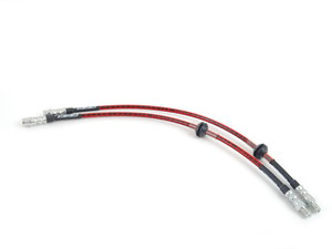 ECS Tuning Exact-Fit Stainless Steel Brake Lines (Front) - E60/61 xi models