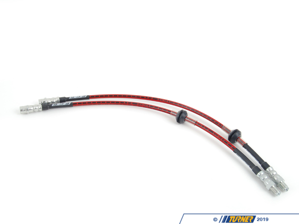 ECS ECS Tuning Exact-Fit Stainless Steel Brake Lines (Front) - E60/61 xi models 025382ECS01