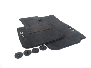 Genuine BMW E89 Floor Mats - E89 Z4 sDrive30i, sDrive35i, sDrive35is 