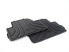Genuine BMW Genuine BMW Basic Line Rear Rubber Floor Mat Set, F33, F83 51472350421 View 1