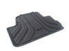 Genuine BMW Genuine BMW Basic Line Rear Rubber Floor Mat Set, F33, F83 51472350421 View 2