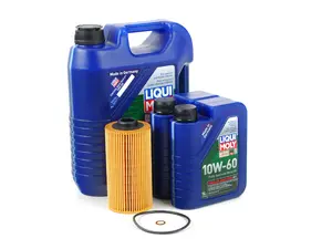 Liqui Moly Synthoil Race Tech GT1 10w-60 Oil Change Kit - E39 M5 E52 Z8 (S62 5.0L)