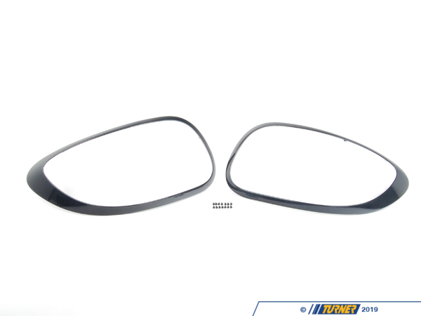 Genuine MINI Rear Taillight Black Surround - Set 63129812875KT