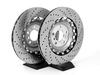 Genuine BMW Rear Brake Rotors - Pair (396x24) - F0X F1X M5 & M6 34212284103KT View 2
