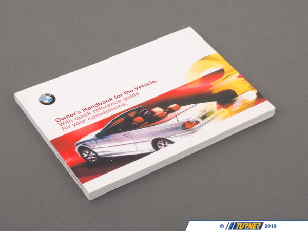Genuine BMW Genuine BMW Owner's Handbook E46/C - 01410155480 - E46 01410155480