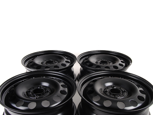 Steel Wheel Black - Set Of Four