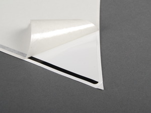 Genuine MINI Bonnet / Hood Stripe White With Black Pinstripe - Left - F56 F55 F56