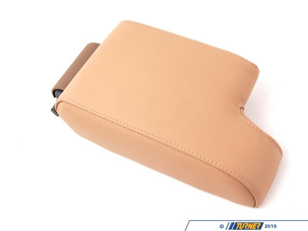 Genuine BMW Genuine BMW Center Console Leather Armrest - Montana Beige - E36 51168173256