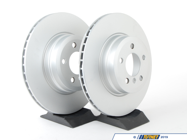 Meyle Meyle Rear Brake Rotor Pair - 345x24 - E70 X5 48i 50i, E71 X6 50i 34216793246KT