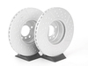 Genuine BMW Front M Sport Dimpled Brake Rotors (340x30)(Pair) - F22 228, F30 328i/328iX, F32 428i/428iX (M Sport S2NHA) 34106797602kt View 3