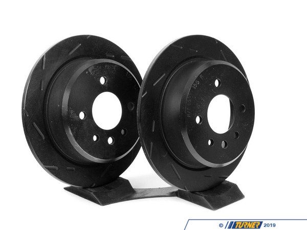 EBC Rear Ultimax USR Sport Slotted Brake Rotors - Pair (258x10) USR135