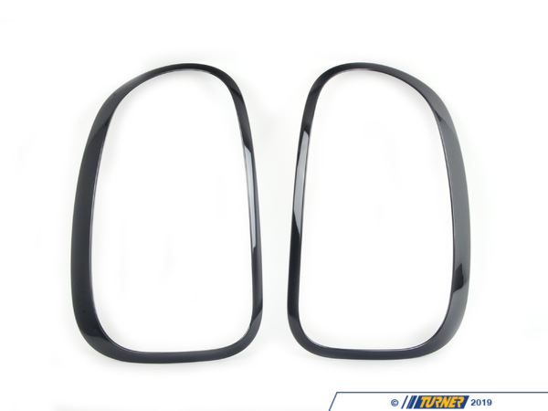 Genuine MINI Genuine MINI Rear Taillight Black Surround - Set 63129812631KT