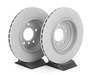 Zimmermann BMW E46 Rear Brake Rotors - Pair (320x22) 34216855157KT3 View 3