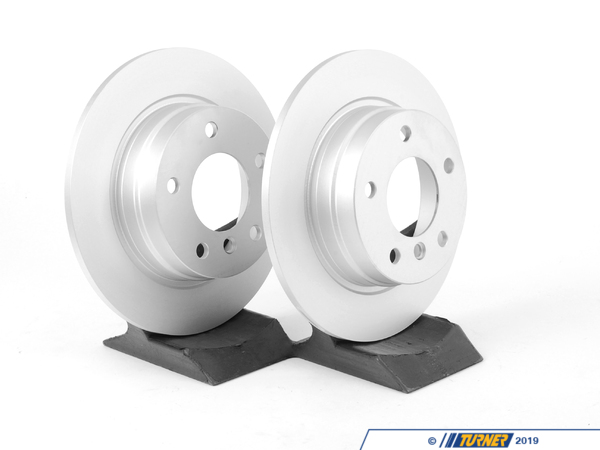 Genuine BMW Genuine BMW Rear Brake Rotor Set (280x10) 34216864051KT