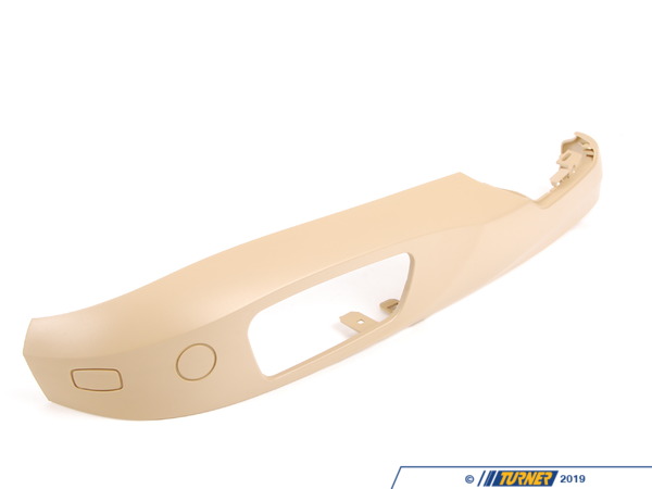 Genuine BMW Seat Trim - Outer Left - Beige - E84, E90, E91, F25, F26 52106979653