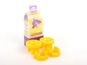Powerflex Polyurethane Rear Subframe Bushing Insert Set - Rear Mount - E39