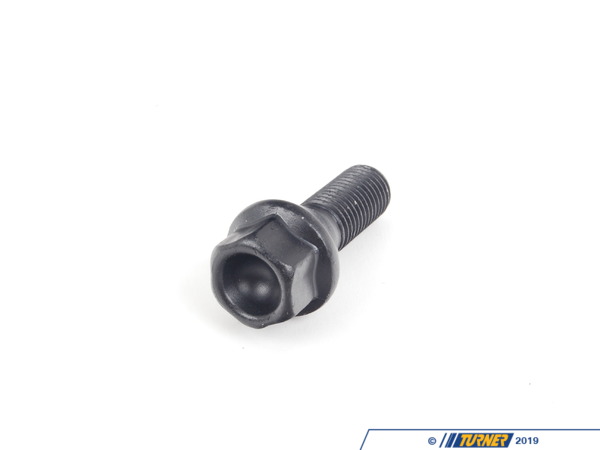 Rein Black Wheel Bolt - Priced Each - Standard Size 36136781150