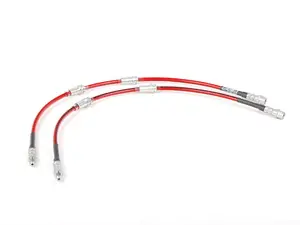 ECS Tuning Exact-Fit Stainless Steel Brake Lines (Rear) - E89 Z4 BMW