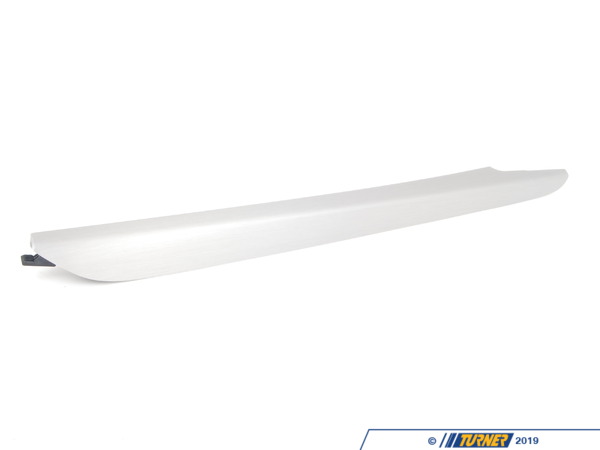 Genuine BMW Genuine BMW Satin Polished Aluminum Center Console Trim - Left - F15 51169270597