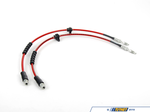 ECS ECS Tuning Exact-Fit Stainless Steel Brake Lines (Front) - F25 F26 002564ECS01
