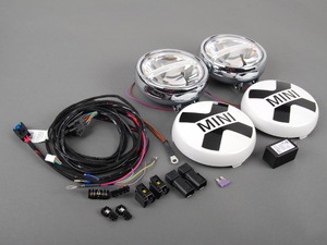 Genuine MINI LED Driving Lights Retrofit Kit - Chrome