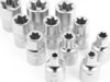 Schwaben Schwaben 11 Pc. 3/8" Drive External Torx Socket Set 008011SCH01A View 2